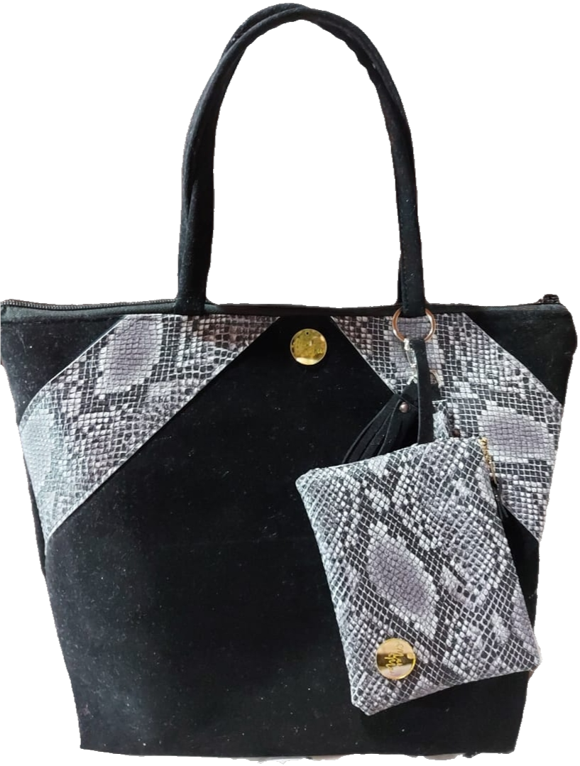 Cartera Rosa - Lateral