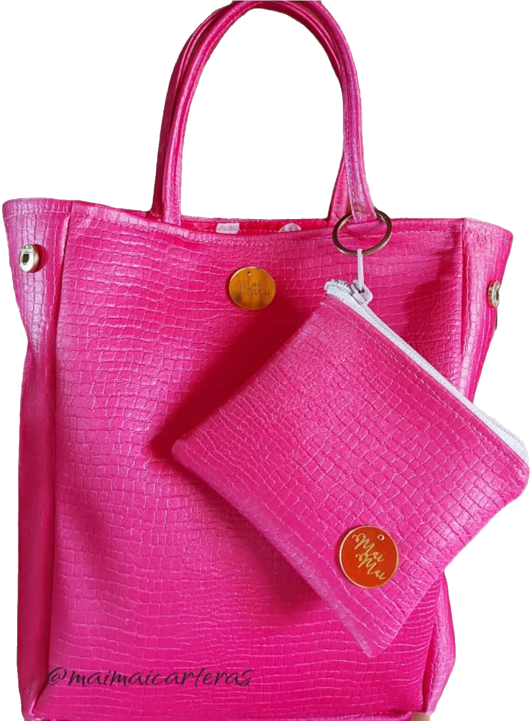 Cartera Rosa - Frontal